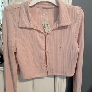 NWT aero pink top